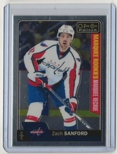 16-17 2016-17 O-Pee-Chee Platinum #198 Zach Sanford Marquee Rookie Washington
