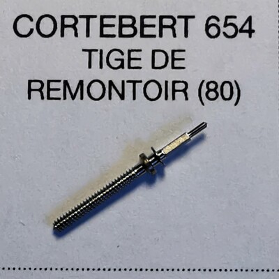 TEILE UHRWERK - CORTEBERT 654 - AUFZUGSSTANGE (DIAMANT 80) - NOS