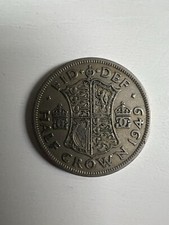 1949 King George VI Half Crown British Coin