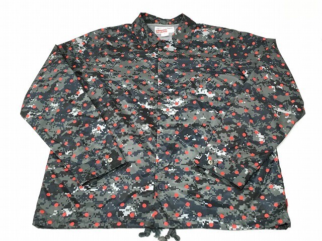 Supreme X COMME des GARCONS 13SS Dot Camo Mirror Logo Coaches