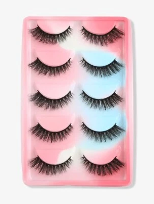 Reusable Full Strip Cat Eye Eyelashes Cute False Lashes For A Natural Glam Look