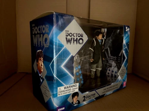 Doctor WHO 2nd Dr. Second Doctor with Dalek Figure Box Set Evil of the Daleks