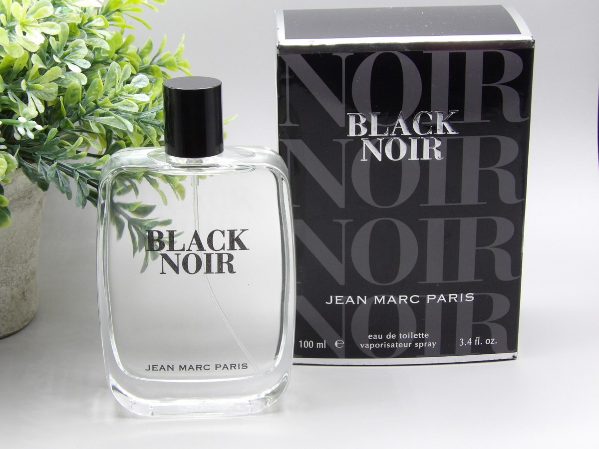 Jean Marc Paris Black Noir Eau De Toilette Spray 3.4 oz New In Box