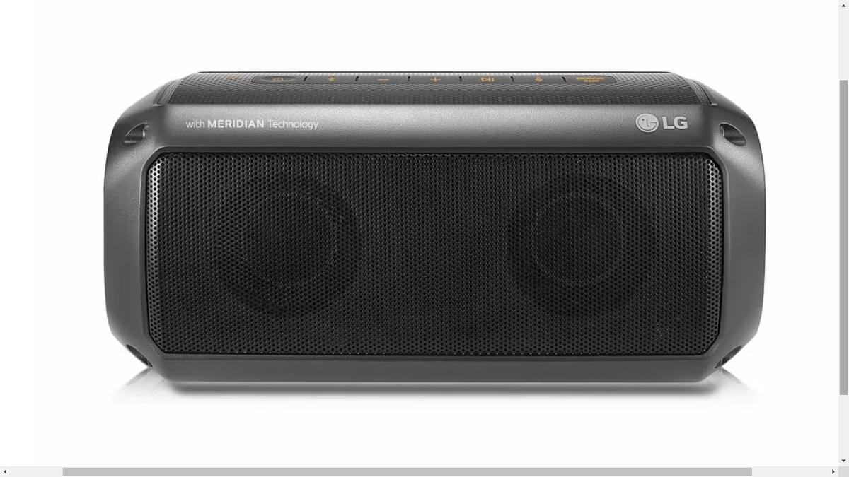 LG PK3 XBOOM Go Portable Wireless Bluetooth Speaker with Meridian
