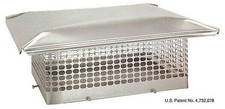 Chimney Cap 5/8 MESH -8x8,8x13,13x13,13x17,8x17,17x17,13x21,10x17,17x21 