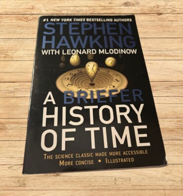 A Briefer History of Time Stephen Hawking Paperback Illustrated 2005 VGC