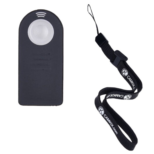 Wireless IR Shutter Remote Control for Many Nikon and Canon Cameras.