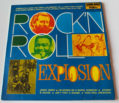 Rock n Roll Explosion - Various 12 LP Luxor Gold DE
