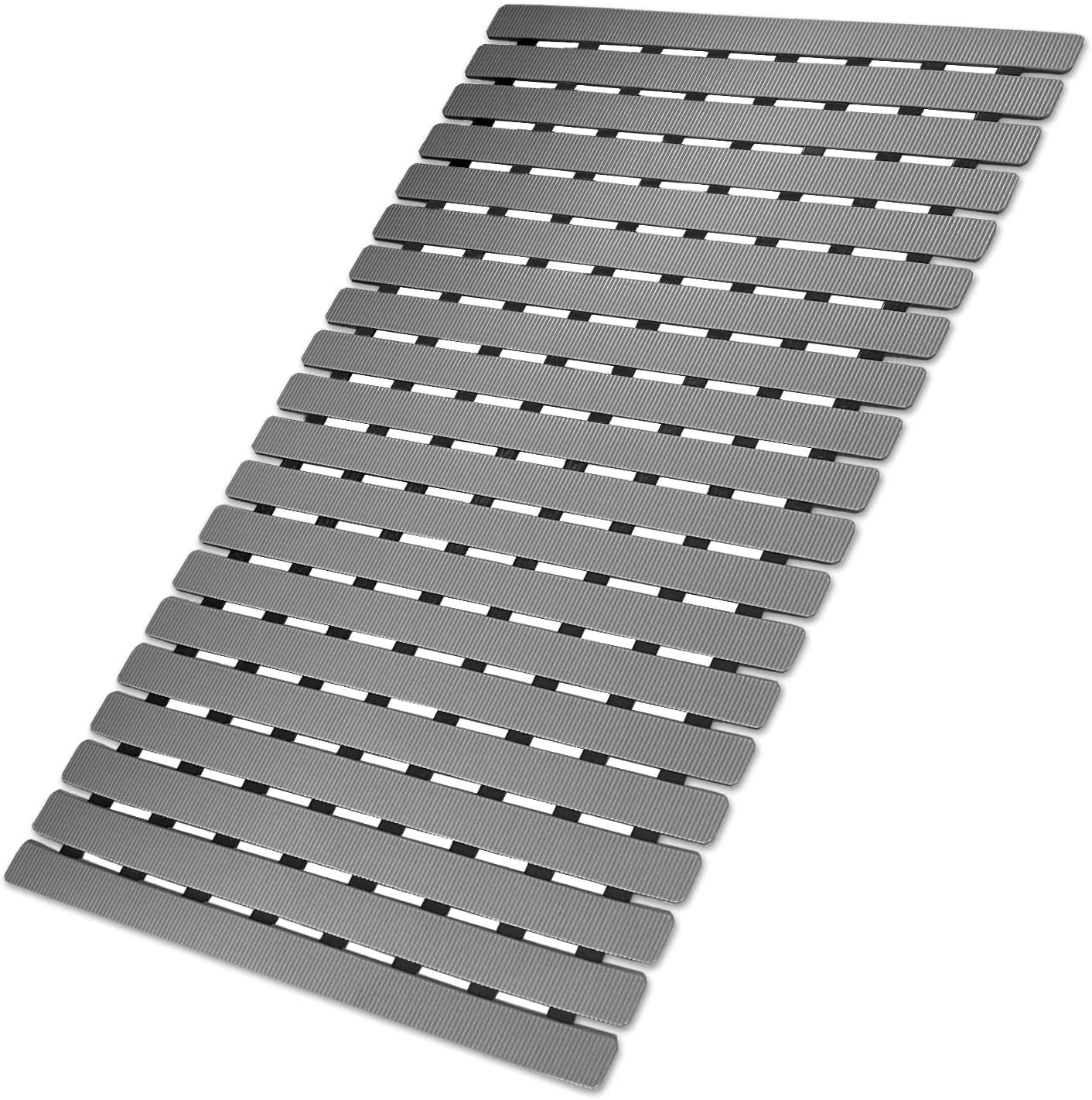 MBOSS Bathtub Mat Non Slip, Shower for 27.5" x 15.7" (Rectangular), Grey