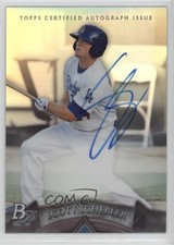 2014 Bowman Platinum Auto Prospects Scott Schebler #AP-SSC Auto 2x4