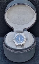 TAG Heuer WK1213 34mm Quartz Watch Blue Sparkle Dial Boxed No Papers