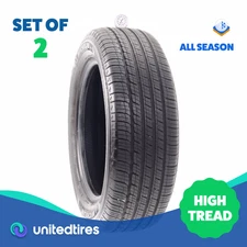 Set of (2) Used 225/60R18 Michelin Primacy MXM4 100H - 8/32