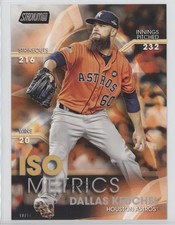 2016 Stadium Club Topps.com Online Exclusive 5x7 Gold 10/10 Dallas Keuchel 2d9