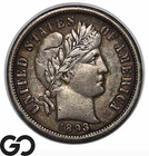 1893-O Barber Dime, Scarcer Choice XF++