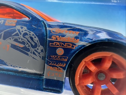 2006 Hot Wheels #19 First Editions 19/38 Nissan Z Blue A6 Spokes '06 Card JDM - Picture 5 of 11