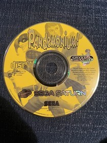Pandemonium! | Sega Saturn | Complete with Manual | Tested & Working | PAL