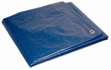 Foremost 68 Polypropylene Blue 7 mil. Rust Resistant Dry Top Tarp 6 x 8 ft.
