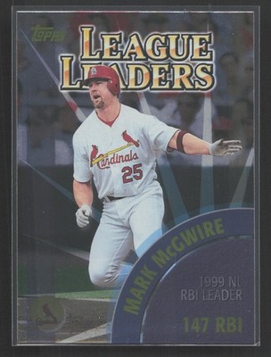 2000 Topps #463 Mark McGwire / Manny Ramirez