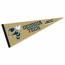 Georgia Tech Yellow Jackets 12 in X 30 in ACC College Pennant