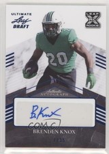 2021 Leaf Ultimate Draft Navy 7/35 Brenden Knox #BA-BK1 Auto 0a6