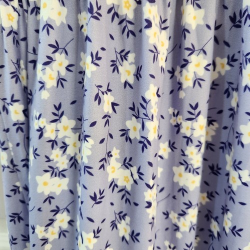 Abito donna Coolmee taglia small viola manica corta floreale estivo - Foto 8 di 12