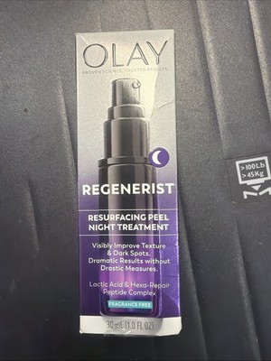 Olay Regenerist Resurfacing Night Treatment Full Sz 30ml New In Original Box 