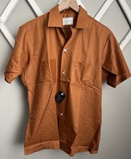 Vtg Arrow Men's M 15-15.5 Decton Sanforized Plus Button Down Shirt Dacron USA