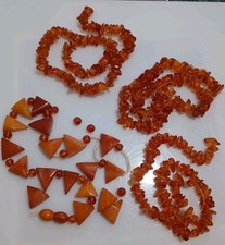 Baltic Cognac Butterscotch Amber Nugget Loose Beads For Necklace Jewelry Making