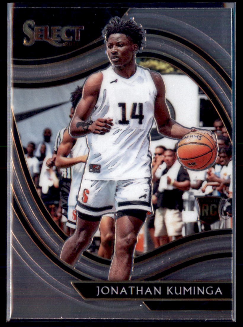 2021 Panini Chronicles Select Draft Picks Jonathan Kuminga 280 RC