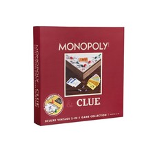 Monopoly + Cluedo Deluxe Vintage UK Edition - Brand New & Sealed