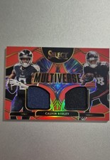 2025 Panini Select - Multiverse Calvin Ridley #MVJ-CRY Red Prizm (MEM)