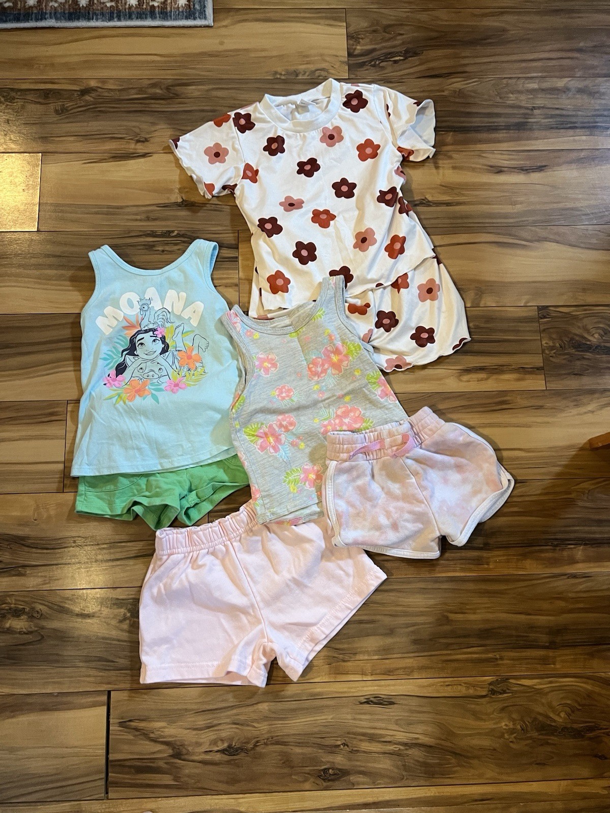 Girls 3T Bundle (7 Pcs) Summer Play Clothes