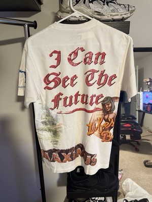 Travis Scott Utopia Tour Shirt  I Can See The Future  Size Medium - Brand New