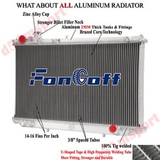 4 Row Aluminum Radiator Fit 91-97 Lexus Gs300 Toyota Aristo Jzs147 2jz-ge 3.0l
