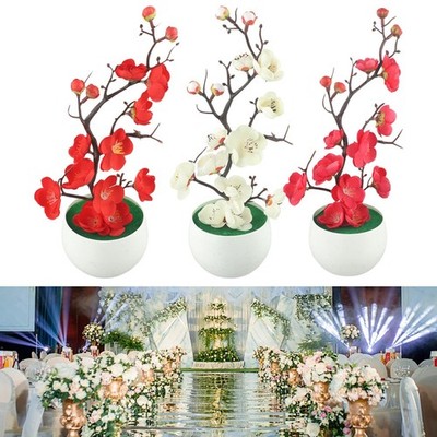 Outdoor Flower Fake False Plants Flowers Artificial Garden Decor 30*11cm