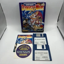 Dynasty Wars Atari ST Capcom US Gold Complete Tested W/ Sticker PAL