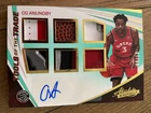 2017-18 Panini Absolute 9/10 OG Anunoby Rookie 6 Patch Auto RC Knicks