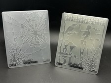 RARE Tim Holtz Alterations Bundle Halloween Spiderwebs skeleton cat bat crow