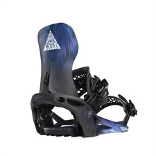 Attacchi snowboard Nidecker LT Supermatic grandi (uomo 8,5-10,5 Wmn 9,5+) nero biologico