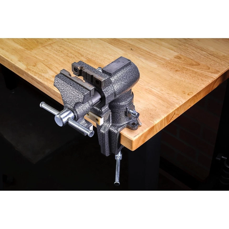 Mini Clamp-on Table Bench Vise 360° Swivel - Image 4 of 4