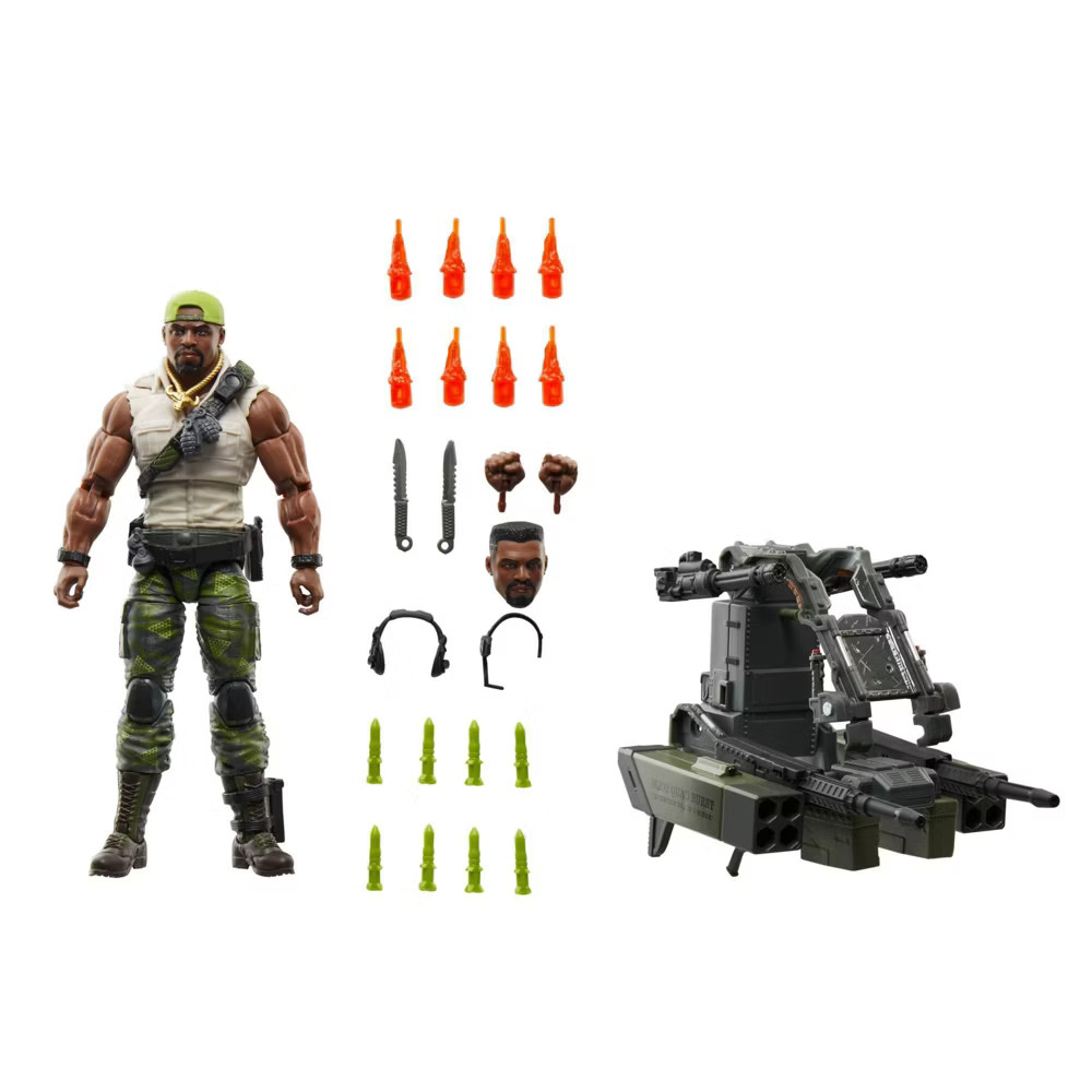G.I. Joe Classified Series Heavy Duty with Man-Portable Heavy Weapons