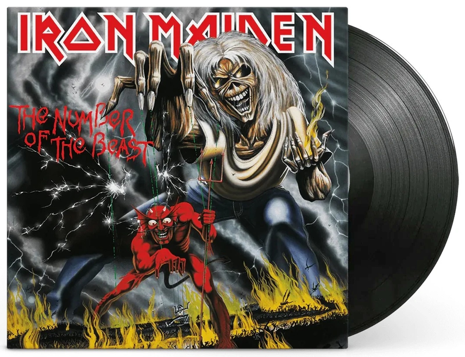 IRON MAIDEN LP The Number of the Beast VINYL ALBUM Run To The Hills NEW & SEALED