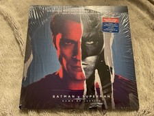 Batman Superman Dawn Of Justice Movie Soundtrack 3xlp Record Black Vinyl New