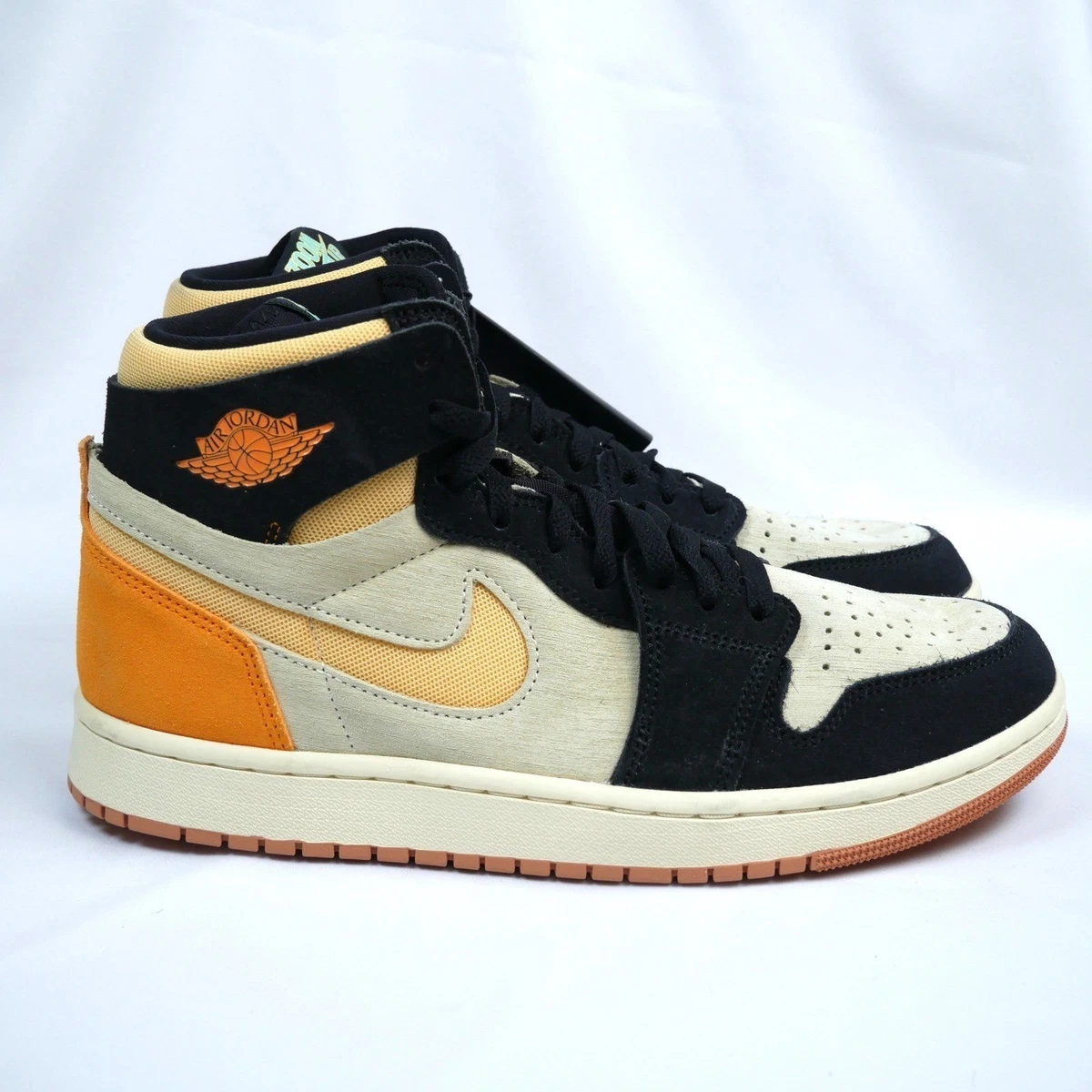 【オレンジムーン】イビサクリーム、ミーモ　各1点 Jordan 1 Zoom Comfort 2 High Muslin Vivid Orange for Sale