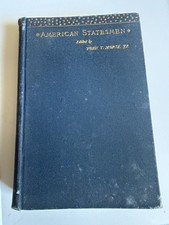 American Statesmen Alexander Hamilton By Henry Cabot Lodge 1887 Hardcover