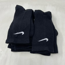 Nike Everyday Cushioned Crew Socks Black/White 5 Pairs 