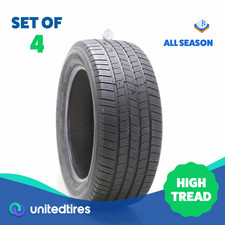 Set Of 4 Used 28550r20 Michelin Defender Ltx Ms 116h - 8.5-1032