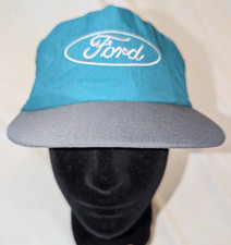 Vintage Ford Motor Company Teal Style Master Snapback Hat - Made in USA