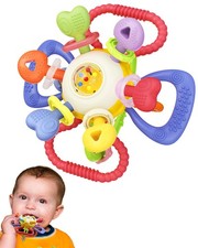 Baby Montessori Sensory Teething Toy   Safe, Multi-Functional BPA-Free Silic...