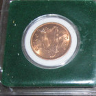 1968 Irish Penny “Lucky Irish Penny” Ireland Coin COA Eire Hens Chicks Harp — photo 2